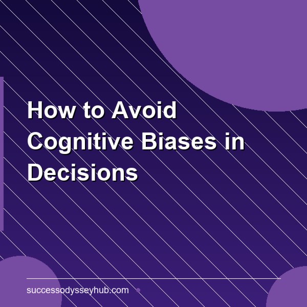 How to Avoid Cognitive Biases: A Research-Backed Debiasing Guide