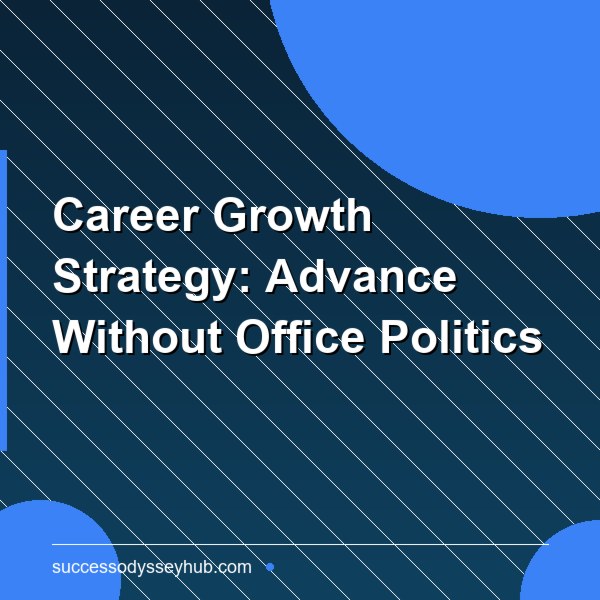 Career Growth Strategy: How to Advance Faster Without Playing Office Politics