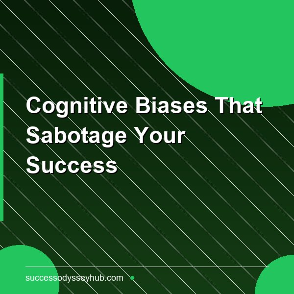 Cognitive Biases That Sabotage Success: What You Don't Know Is Hurting You