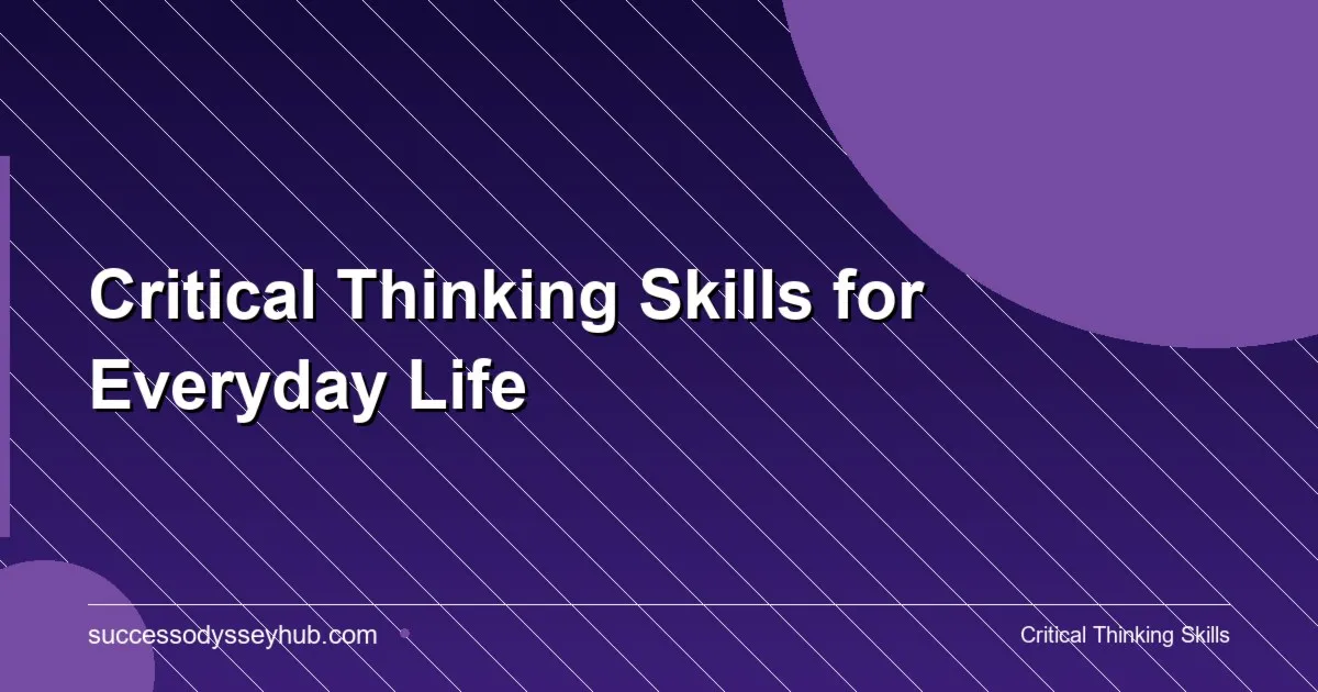 critical thinking skills — person systematically analyzing information and evaluating evidence