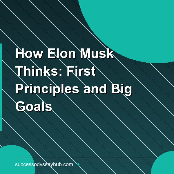 How Elon Musk Thinks: First Principles, Massive Goals, and the Physics Approach