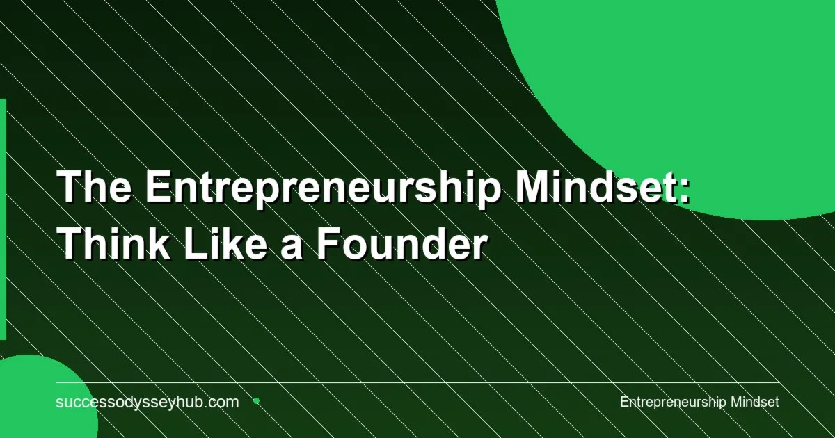 Founder at whiteboard planning representing the entrepreneurship mindset and systems thinking