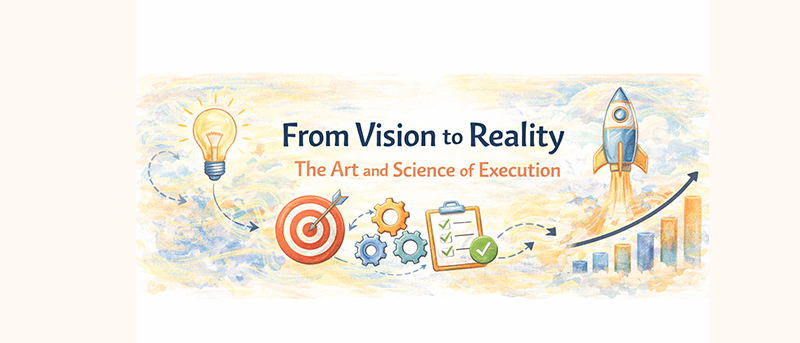 Transforming vision into reality through execution