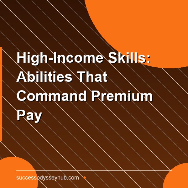High-Income Skills Worth Developing: The Abilities That Command Premium Pay