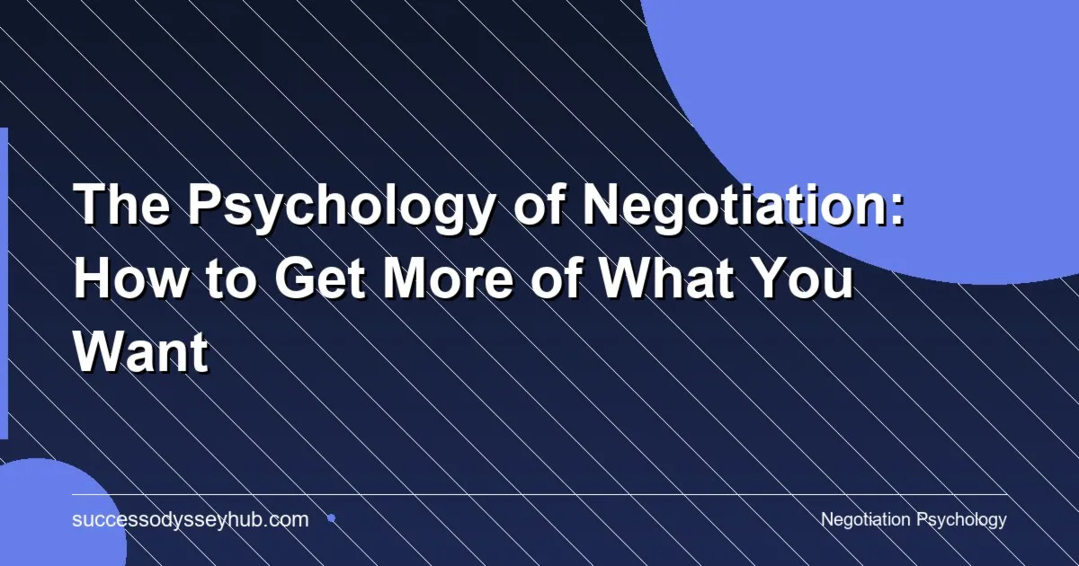 Two people at a table in discussion representing the psychology of negotiation