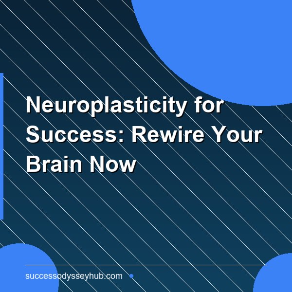 Neuroplasticity and Success: How to Rewire Your Brain for Higher Achievement