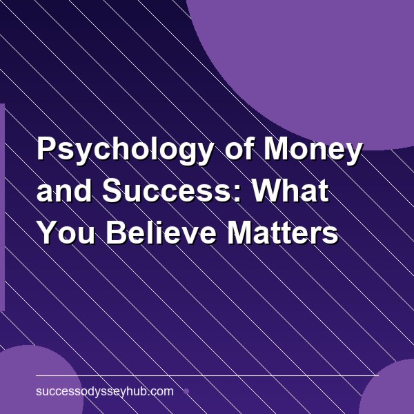 The Psychology of Money and Success: Why What You Believe Determines What You Build