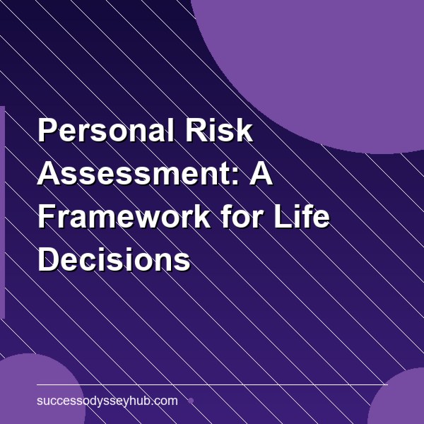 Personal Risk Assessment: How to Evaluate Risk in Life Decisions