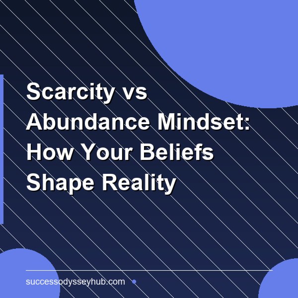 Scarcity Mindset vs Abundance Mindset: How Your Beliefs Shape Your Reality