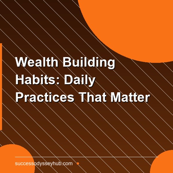 Wealth Building Habits: The Daily Practices That Create Long-Term Financial Success