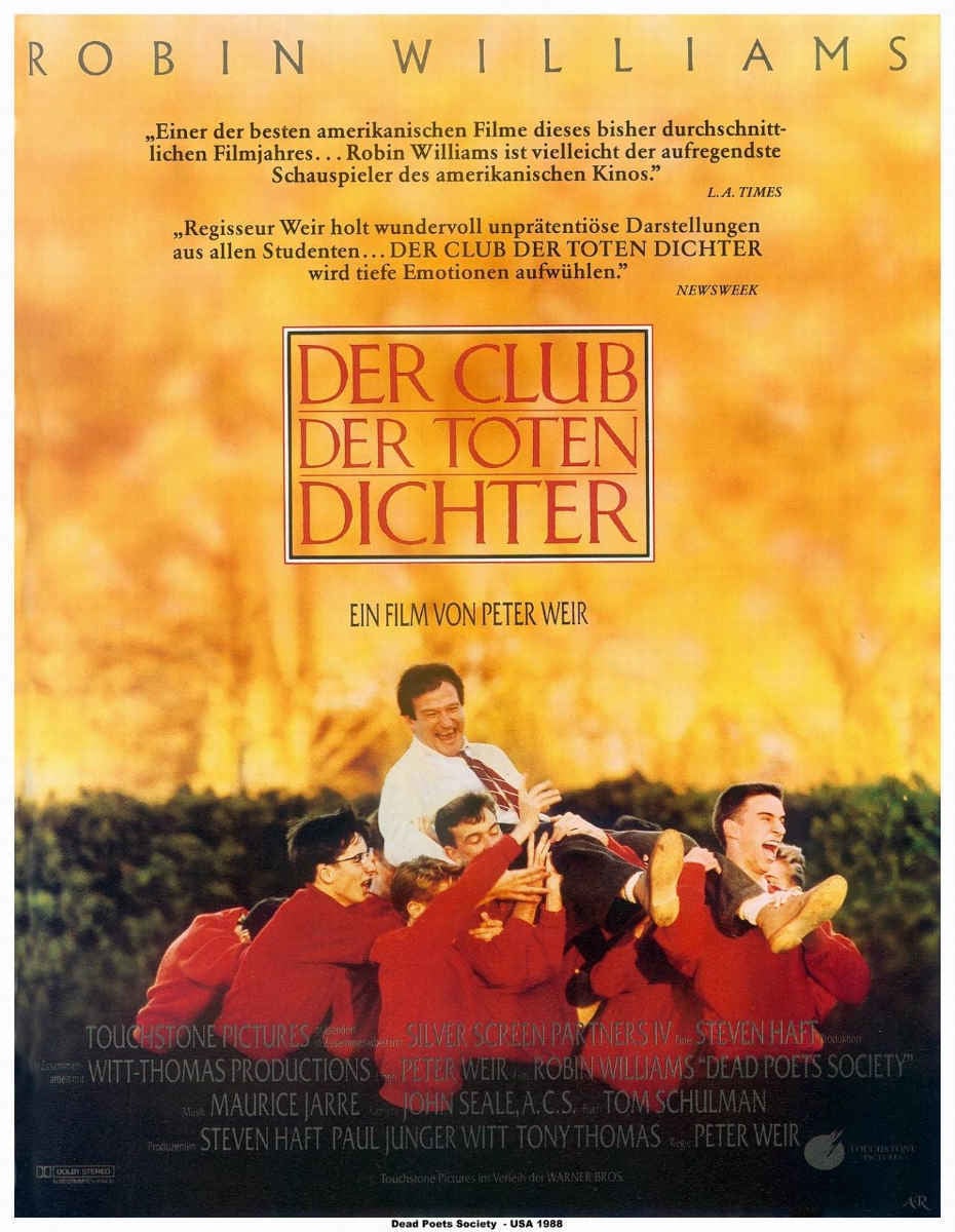 Dead Poets Society movie poster