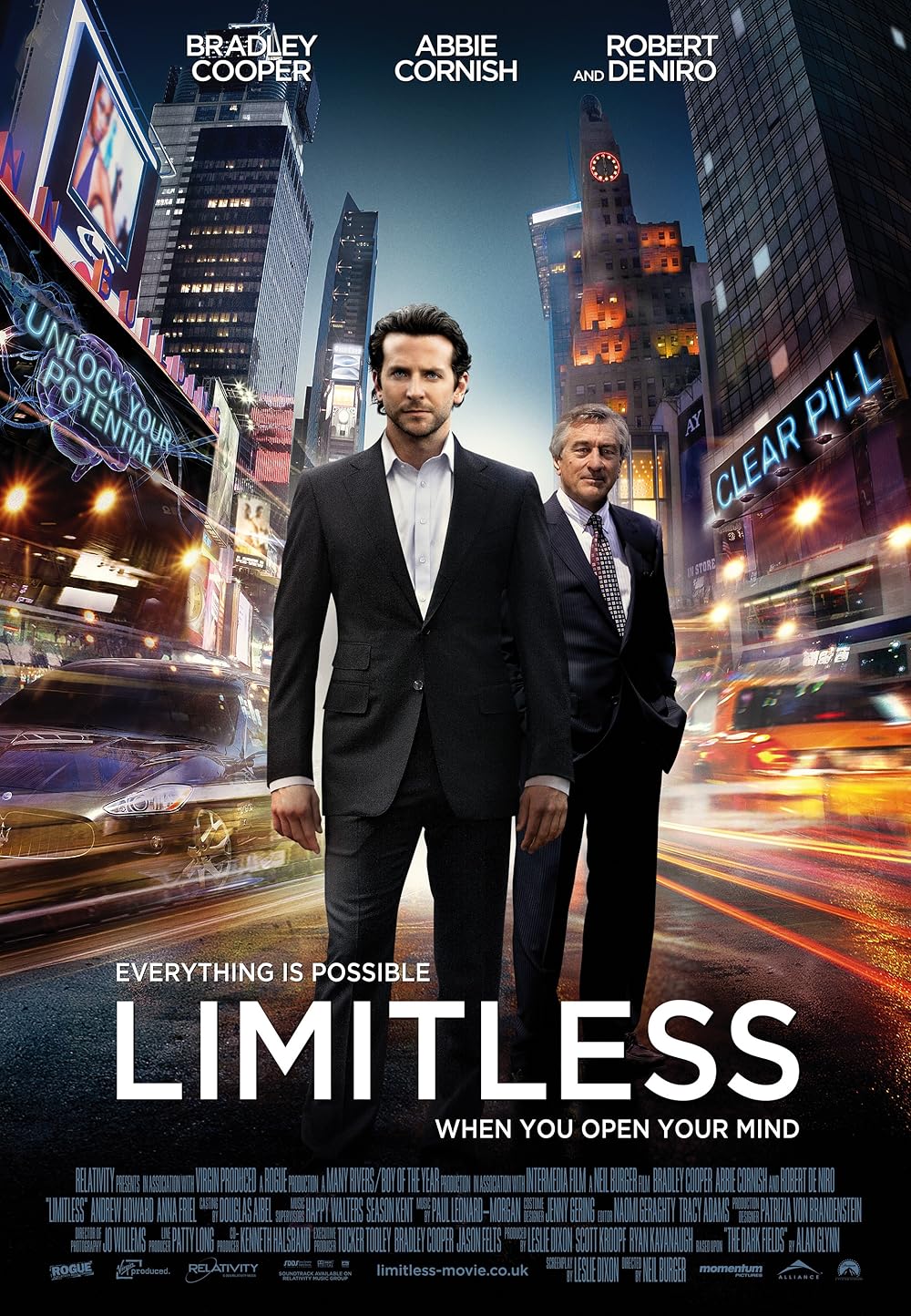 Limitless movie poster
