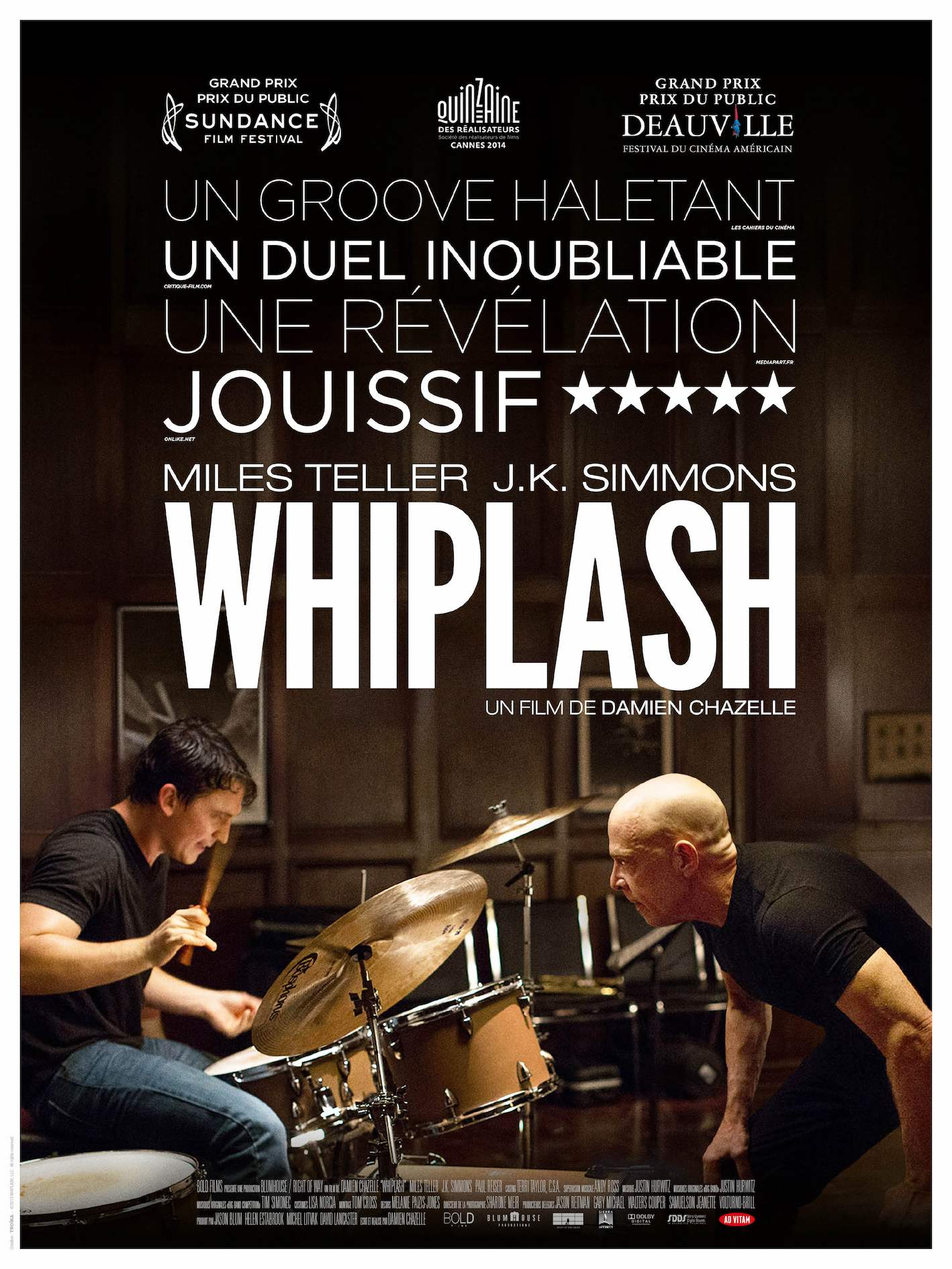 Whiplash movie poster